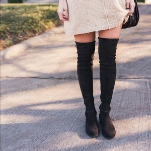 Stuart Weitzman lowland boots! Perfect condition Come with box. Worn 3 times